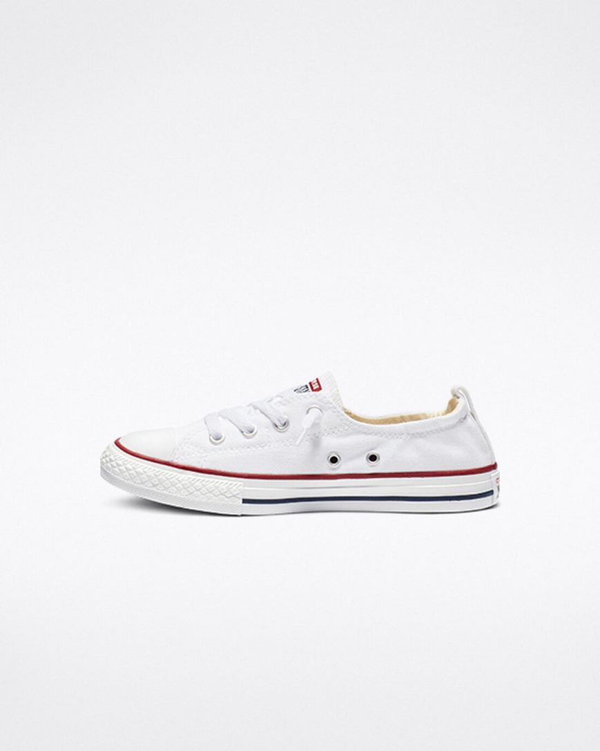 Dívčí Boty Slip On Converse Chuck Taylor All Star Shoreline Bílé | CZ F31YO62